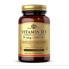비타민 D3 55mcg 콜레칼시페롤 100베지캡슐