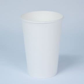 13온스 흰색 무지 커피컵 종이컵(390ml) 100개