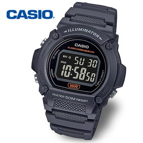 [정품] CASIO 카시오 W-219H-8B 학생 전자 스포츠 군인 손목시계