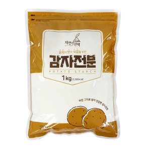 [자연의선택] 감자전분 1kg(지퍼팩)