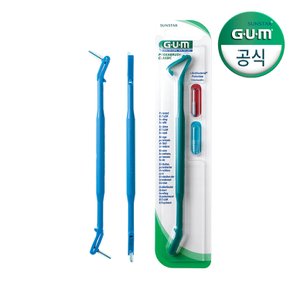 GUM 검 손잡이 향균 치과 치간칫솔 핸들 605