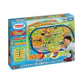 일본 토미카 기차 다카라 토미 프라레일 토마스 GOGO 스캔 더 레오프! 3세 이상 말하는 큰 지도