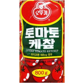 케찹 소스류 토마토 오뚜기 식당용 케첩 캐찹 하인즈 노슈가 리듀스드 토마토케찹 800g