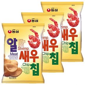 농심) 알새우칩 68gx10개 새우 고유 담백 고소한 맛 / 과자 스낵 간식 할인 도매
