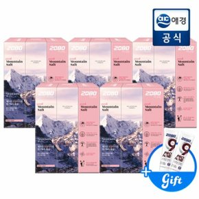 퓨어 마운틴 솔트 치약 핑크민트향 120g x 15개 (증정지급)