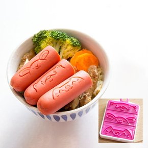비엔나 도시락 꾸미기 만들기 펀칭기 펀치꾹 유아 소풍 김밥 주먹밥 동물 N437