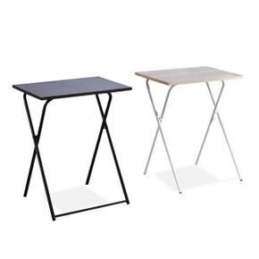 회의 접이식 이동식 선반 사이드테이블 사무실의자 2색