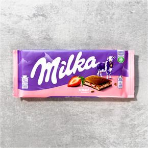 밀카 초콜릿 딸기 요거트 100g