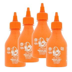 [해외직구] Thai Dragon Sriracha Mayo 타이 드래곤 스리라차 마요 200ml 4병