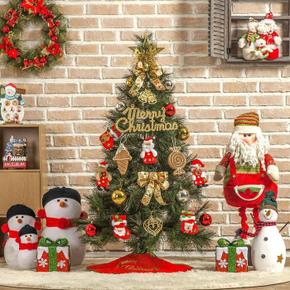 크리스마스 120cm 산타 양말 리얼 솔잎 트리 풀세트 (S11546176)