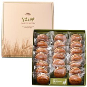 찰보리빵세트 20개입+쇼핑백/신라명과/선물/가족간식