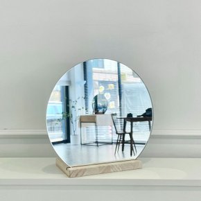 J290 원형 탁상 거울 받침대 세트 1color
