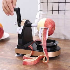 자동 과일 깍기 기계 돌려까기 사과깎기 커터기 필러 K056