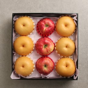 낭만푸드 사과.배 혼합6호 5.5kg내외(사과3입.배.6입.보자기)