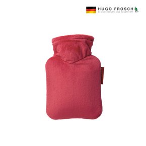독일 휴고프로쉬 보온물주머니 미니핫팩 어린이용 벨벳 커버 레드 0.2L