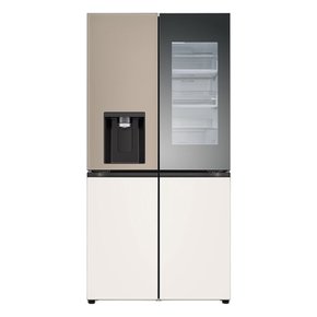 [LG전자공식인증점] DIOS 오브제컬렉션 얼음정수기 냉장고 W824GCB472S (820L)
