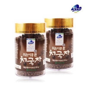 [영월농협] 동강마루 제대로 만든 쥐눈이콩 청국장환(250gx2병)