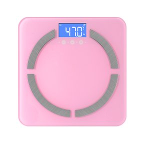 원 체지방 디지털 체중계 ONE201/핑크 다이어트관리
