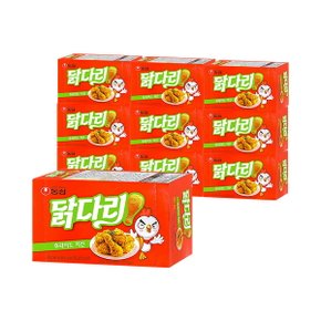 농심 닭다리 후라이드치킨 66g x 10개 / 스낵 간식[무료배송]