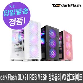 darkFlash DLX21 RGB MESH 강화유리 (화이트) (V3 3차업그레이드)