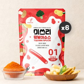 떡볶이소스(01순한맛) 100gx6봉