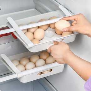 냉장고에 걸어쓰는 에그 트레이 계란 보관함 12구