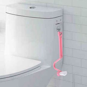 화장실 변기안쪽 틈새청소 솔 구석구석 V자 청소도구 X ( 20매입 )
