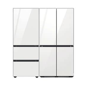 비스포크 냉장고 김치냉장고 세트 RF60DB9KF2AP+RQ33C7402AP(글라스)(키트포함)