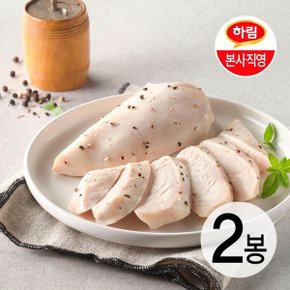 [하림 본사직영] 하림이닭 저염닭가슴살 블랙페퍼 100g 2팩
