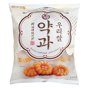 아리랑후드 한입참 우리쌀약과 340g/ 6개 미니약과