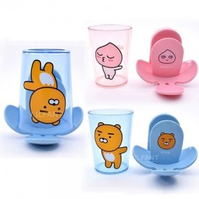 카카오프랜즈 컵걸이+양치컵세트 어린이 욕실용품