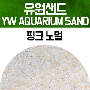 유원 아쿠아리움 샌드 2kg핑크 노멀 어항장식 수조 소일 바닥재 모래