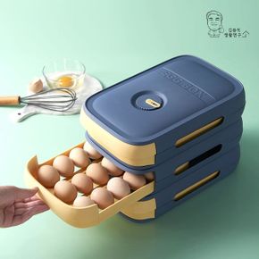 듀올 계란보관함 에그트레이 달걀 보관용기 케이스