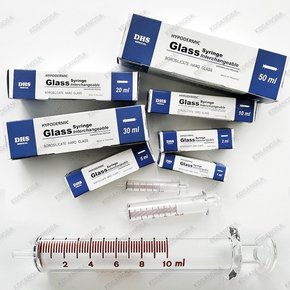 DHS 수입 유리주사기 50ml Glass Syringe 50cc 대합성