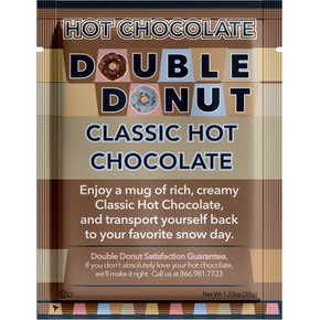 [해외직구] 더블  도넛  커피  더블  도넛  핫  초콜릿  클래식  핫  초콜릿  핫  초콜릿  개입  핫  코코아  믹스  32  카운트
