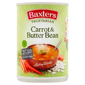 [해외직구] Baxters 백스터스 당근 앤 버터 빈 베지테리언 스프 통조림 400g