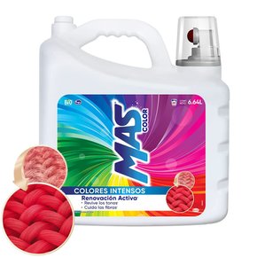 이염방지 유색 의류 전용 기능성 액체 세탁 세제 마스 칼라 6.64L