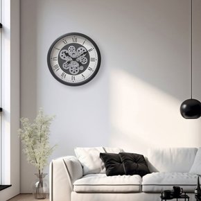 홈데코 감성 인테리어 디자인 소품 엔틱 원형 벽걸이 시계