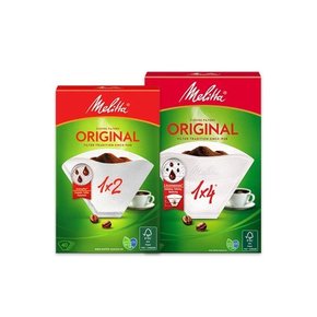 독일 밀리타 커피여과지 커피필터 화이트 (40매)1x2/1x4 5팩