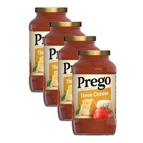 [해외직구] Prego 프레고 4가지 치즈 스파게티 파스타 소스 680g 4팩