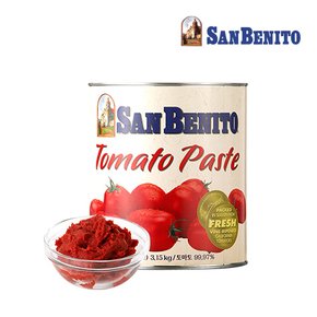 산베니토 토마토 페이스트 3.15kg (파스타 스파게티용, 피자용 소스)