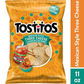 Tostitos토스티토스  멕시코  스타일  3가지  치즈  토르티야  라운드  칩  311g