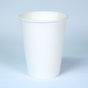 8온스 흰색 무지 커피컵 종이컵(240ml) 100개