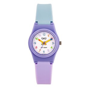 V28A-002VY 심플 미니 퍼플 블루 아동 어린이 초등학생 여성 패션 방수 손목시계