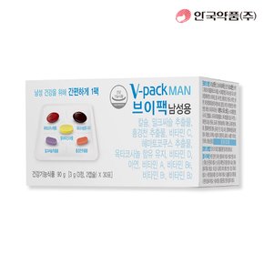 [안국약품] 브이팩 V-PACK 남성용 영양제 30포X1박스 (1개월분)