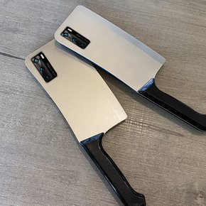 갤럭시 노트20 울트라 ULTRA 인싸템 재밌는 퍼니 디자인 입체 중식칼 젤하드 휴대폰 케이스