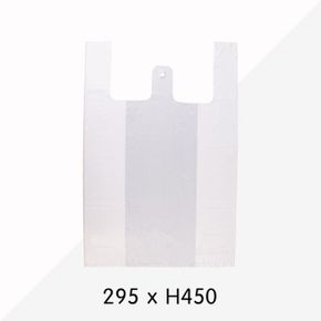 배달 비닐봉투 무지 HDPE 100매 X ( 2세트 )