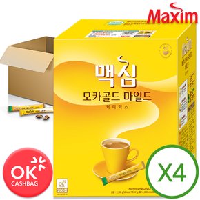 [맥심] 모카골드 마일드 커피믹스 280T X 4개/커피/선물세트