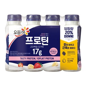 마시는 프로틴 딸기바나나(210ml*4)