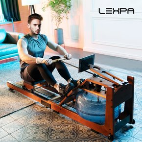 [리퍼]렉스파 접이식 워터 로잉머신 전신운동 근력운동 다이어트 YA-4000N